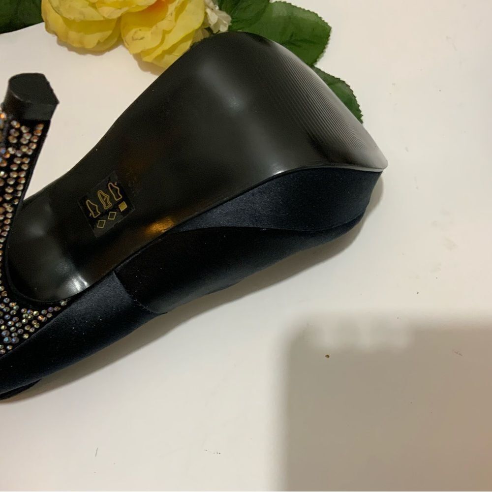𝗦𝗧𝗘𝗩𝗘 𝗠𝗔𝗗𝗗𝗘𝗡 𝗚𝗟𝗜𝗧𝗭𝗬 𝗣𝗟𝗔𝗧𝗙𝗢𝗥𝗠 𝗛𝗘𝗘𝗟𝗦 SIZE 7.5 M - Picture 6 of 12